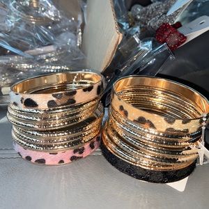 4 different sets of bangles